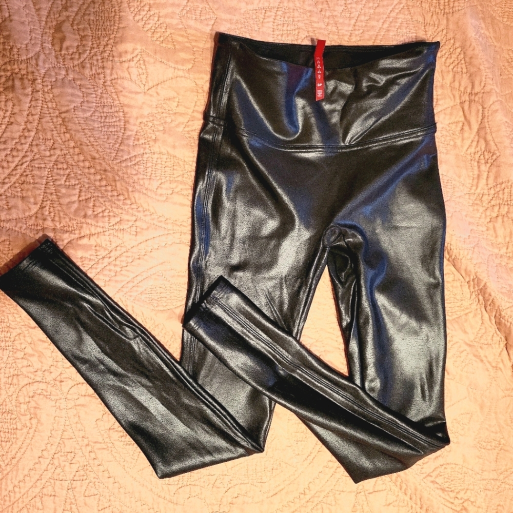 SPANX leather pants